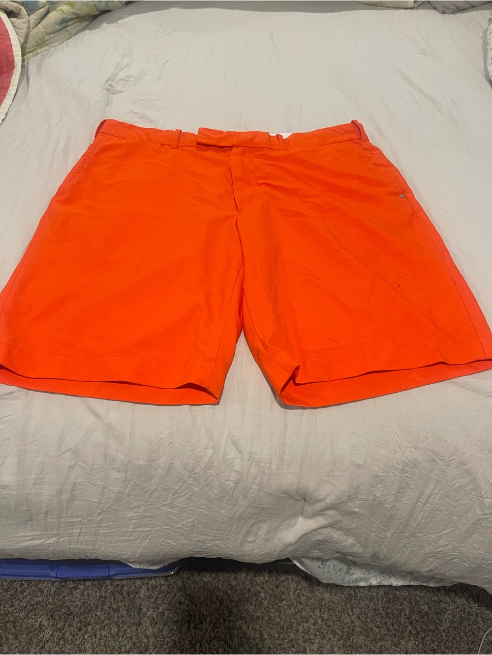 RLX Ralph Lauren Golf Shorts Orange Performance Stretch Men’s Size 36